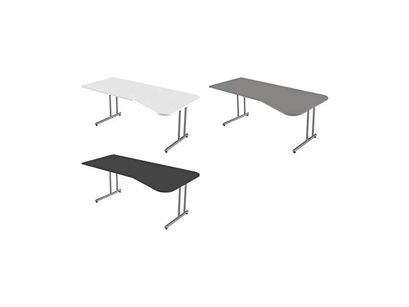 kerkmann Bureau pour PC Start Up, piètement en C, anthracite