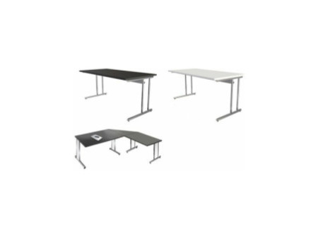 kerkmann Bureau ARTLINE, (L)1.200 mm, blanc