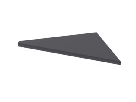 kerkmann Angle de liaison ARTLINE, décor bois, anthracite