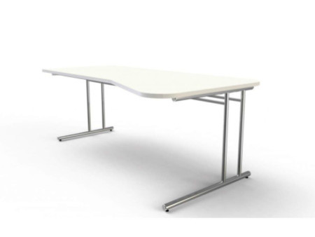 kerkmann Bureau pour PC ARTLINE, (L)1.950 mm, blanc