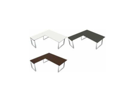 kerkmann Bureau AVETO avec extension, (L)2.000 mm,anthracite