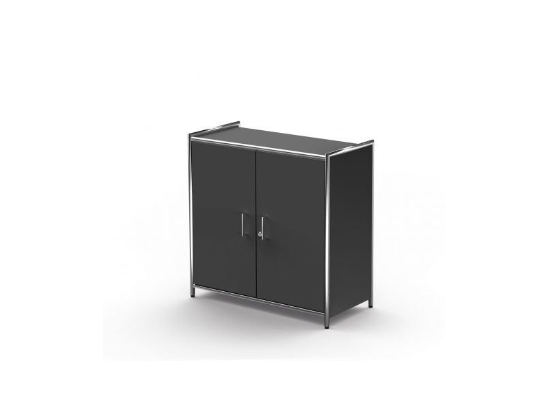 kerkmann Bahut ARTLINE, 2 hauteurs de classeur, anthracite