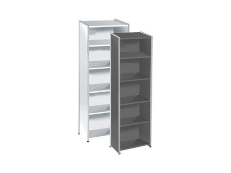 kerkmann Etagère ARTLINE, 5 étagères, (L)800 mm, blanc