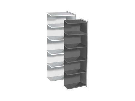 kerkmann Etagère ARTLINE, 5 étagères, (L)410 mm, blanc