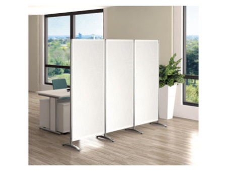kerkmann Cloison acoustique/cloison mobile Metropol, gris