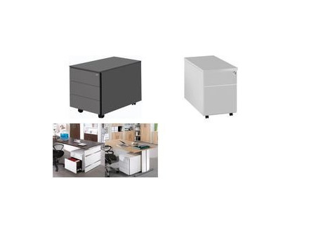 kerkmann Caisson mobile, 3 tiroirs, anthracite