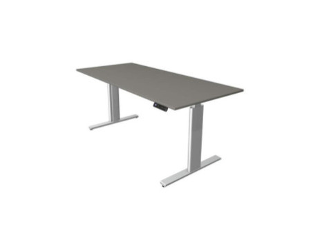 kerkmann Table de bureau assis-debout Move 3 tube, graphite