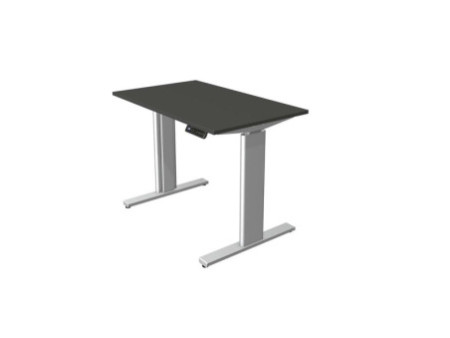 kerkmann Table de bureau assis-debout Move 3 tube,anthracite
