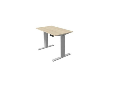 kerkmann Table de bureau assis-debout Move 3 tube, érable