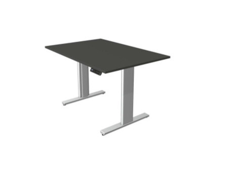 kerkmann Table de bureau assis-debout Move 3 tube,anthracite