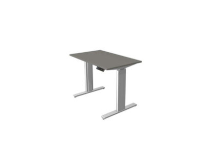 kerkmann Table de bureau assis-debout Move 3 tube, graphite