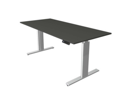 kerkmann Table de bureau assis-debout Move 3 tube,anthracite
