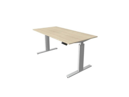 kerkmann Table de bureau assis-debout Move 3 tube, érable