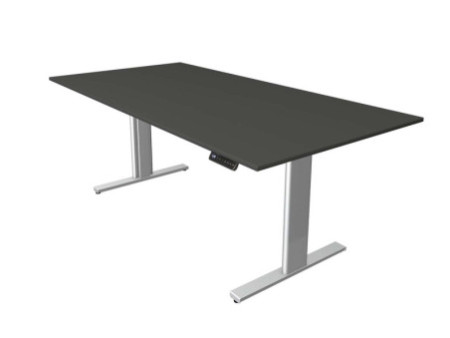 kerkmann Table de bureau assis-debout Move 3 tube,anthracite