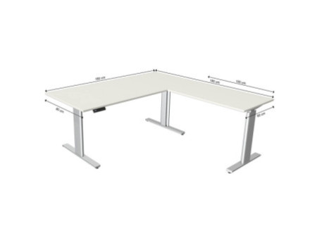 kerkmann Table de bureau assis-debout Move 3 tube