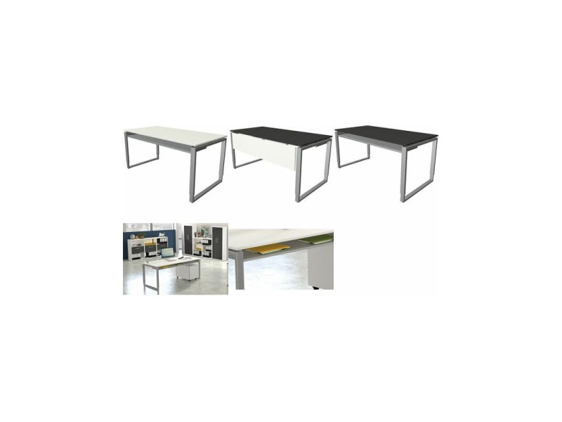 kerkmann Bureau ARCHITEKT, (L)1.800 mm, blanc