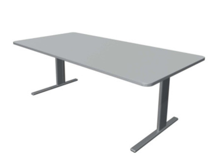kerkmann Bureau UNIC, (L)2.000 mm, gris clair