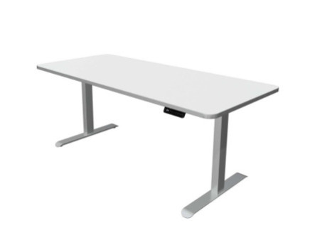 kerkmann Table de bureau assis-debout Move 3 Premium, blanc