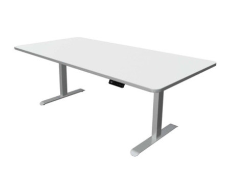 kerkmann Table de bureau assis-debout Move 3 Premium, blanc
