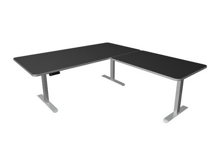 kerkmann Table de bureau assis-debout Move 3 Premium, blanc