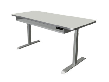 kerkmann Table de bureau assis-debout Move 4 Premium, gris