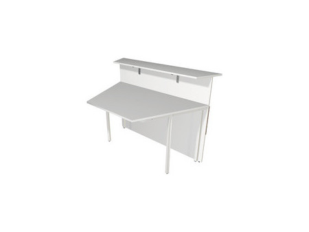 kerkmann Table annexe Atlantis 3, blanc/graphite