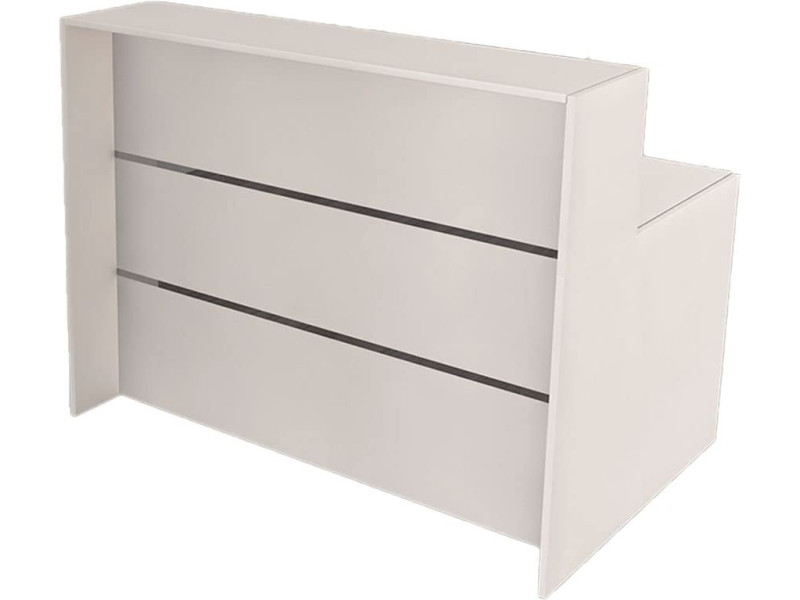 kerkmann Comptoir linéaire BARI Compact, blanc