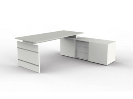 kerkmann Bureau complet Form 4, gris clair
