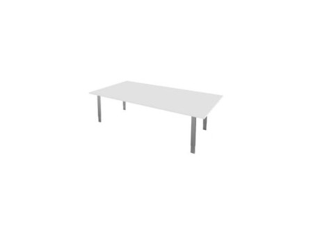 kerkmann Table de conférence Form 5, (L)2.000 mm, gris clair