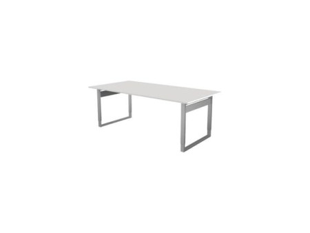kerkmann Table de conférence Form 5, (L)2.000 mm, gris clair