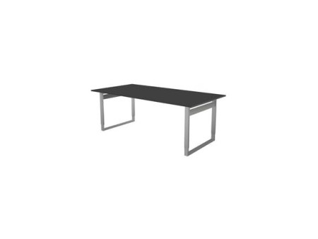 kerkmann Table de conférence Form 5, (L)2.000 mm, gris clair