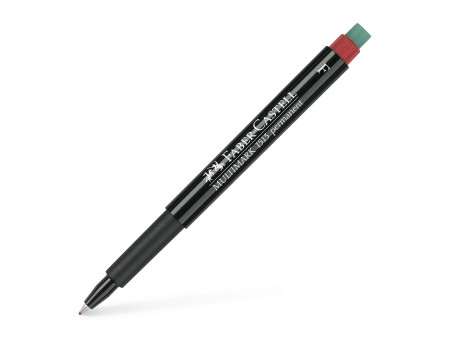 FABER-CASTELL Marqueur permanent MULTIMARK F, rouge