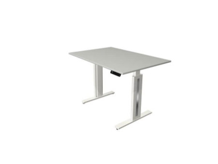 kerkmann Table de bureau assis-debout Move 3 fresh, gris