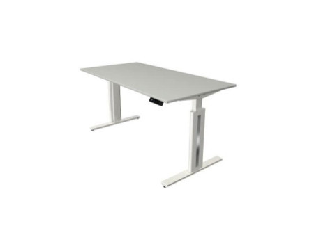 kerkmann Table de bureau assis-debout Move 3 fresh, gris