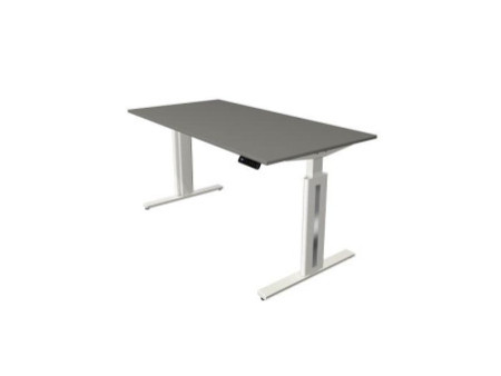 kerkmann Table de bureau assis-debout Move 3 fresh, graphite