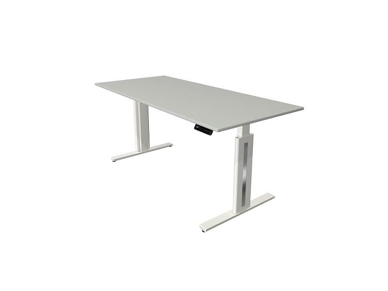 kerkmann Table de bureau assis-debout Move 3 fresh, gris