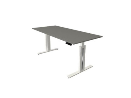 kerkmann Table de bureau assis-debout Move 3 fresh, graphite