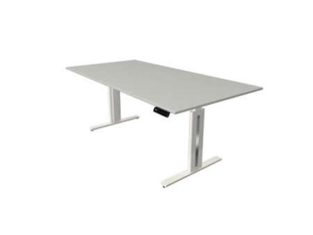 kerkmann Table de bureau assis-debout Move 3 fresh, gris