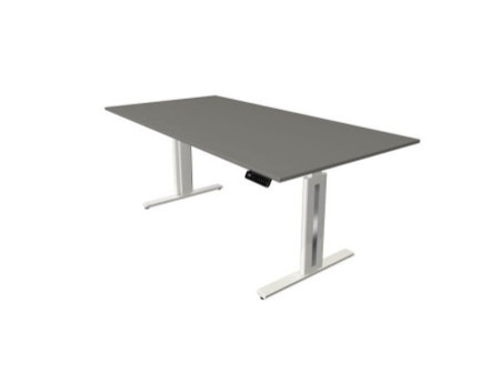 kerkmann Table de bureau assis-debout Move 3 fresh, graphite