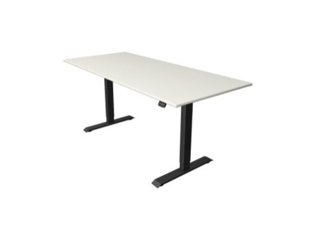 kerkmann Table de bureau assis-debout Move 1, gris clair