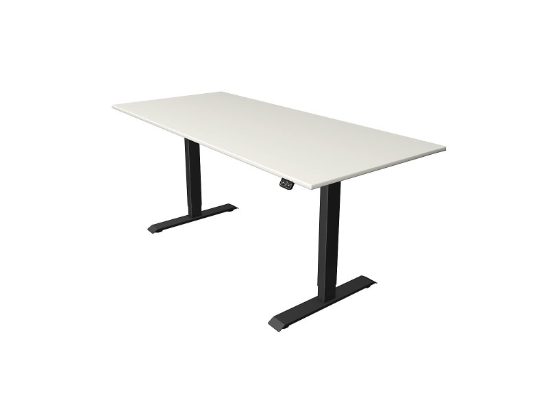 kerkmann Table de bureau assis-debout Move 1, gris clair