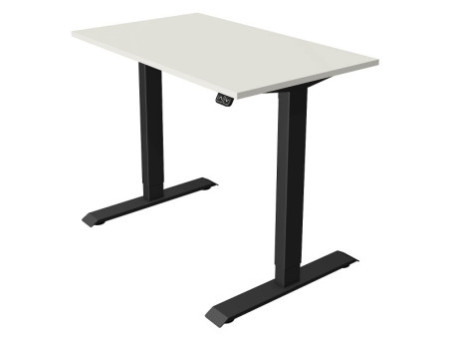 kerkmann Table de bureau assis-debout Move 1, blanc