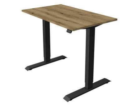 kerkmann Table de bureau assis-debout Move 1, chêne
