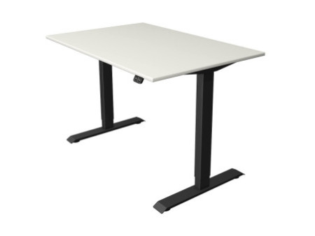 kerkmann Table de bureau assis-debout Move 1, blanc