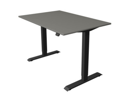 kerkmann Table de bureau assis-debout Move 1, graphite
