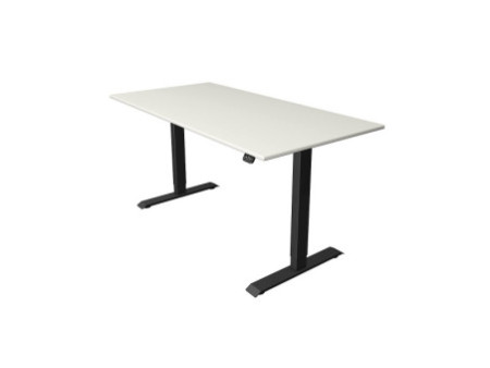 kerkmann Table de bureau assis-debout Move 1, blanc
