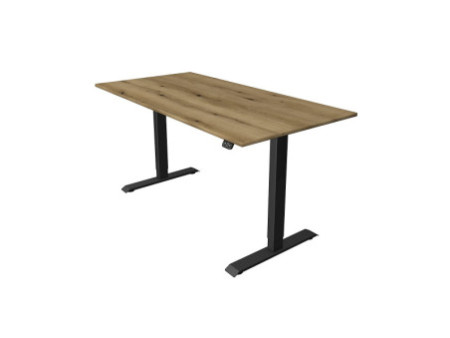 kerkmann Table de bureau assis-debout Move 1, chêne