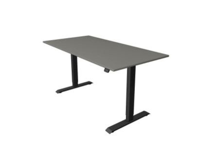 kerkmann Table de bureau assis-debout Move 1, graphite