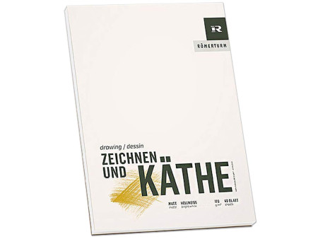 RÖMERTURM Bloc pour artistes 'DESSINER ET KÄTHE', A5