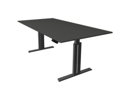 kerkmann Table de bureau assis-debout Move 3 elegant, blanc